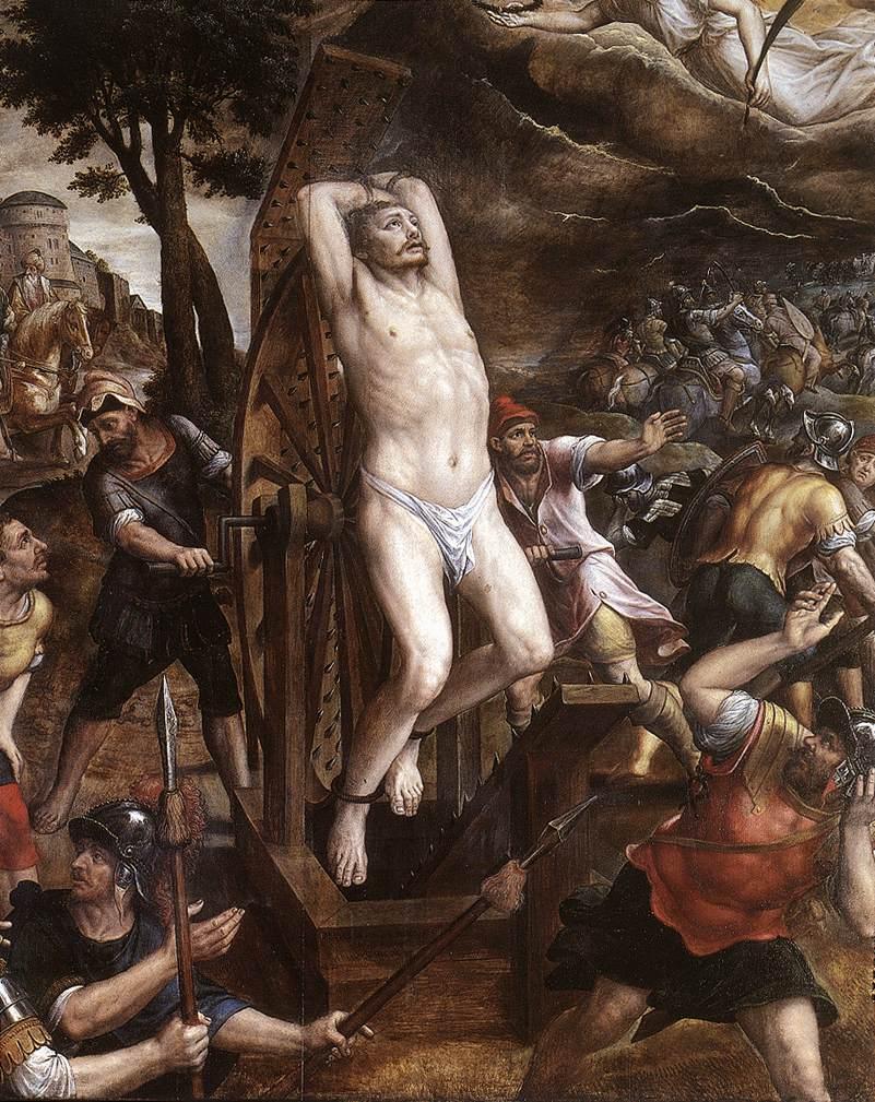 Peter Paul Rubens the torture of st george michiel van coxcie